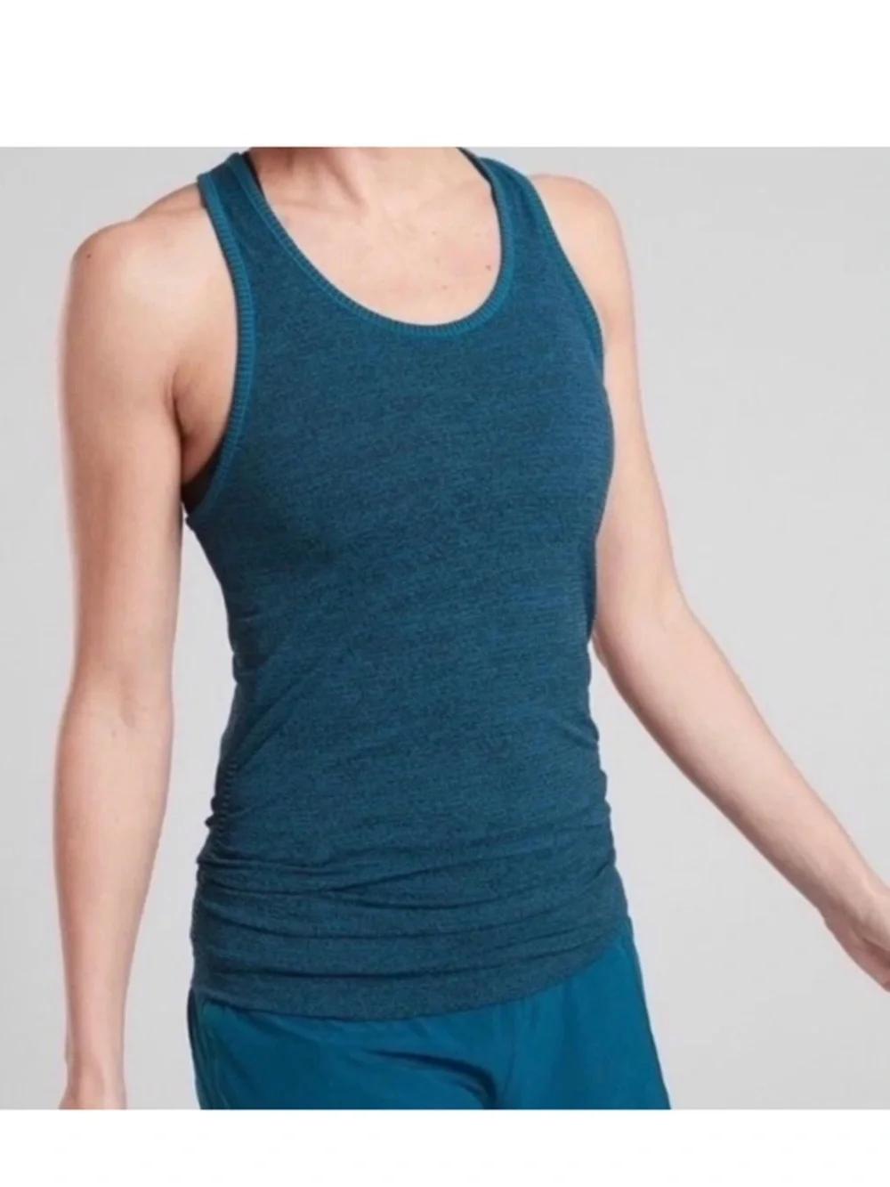 Athleta Speedlight Ruched Racerback Tank Top Size Small - Picture 1 of 5